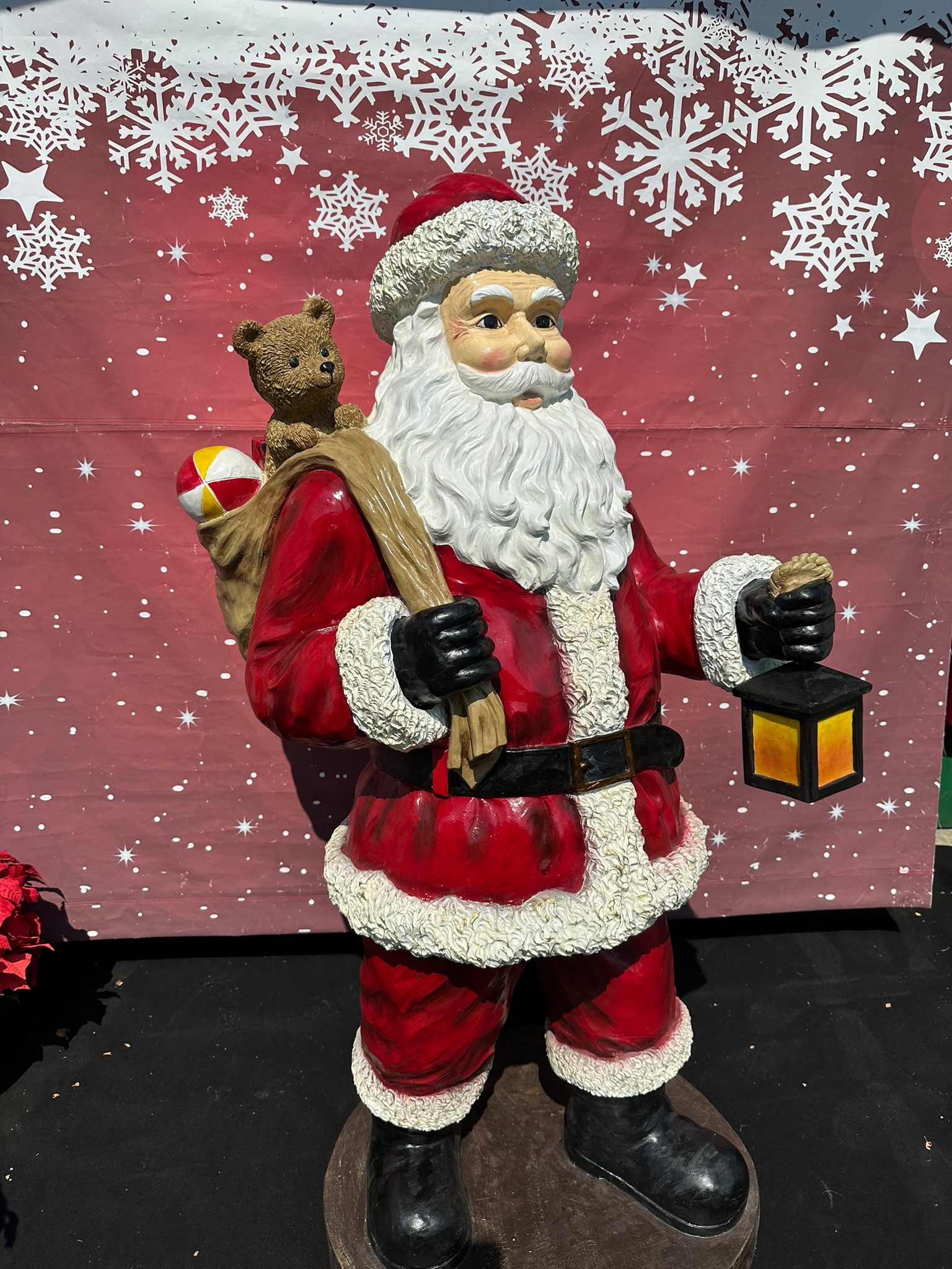 Santa holiday display